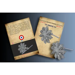 Print Scale Psr48042 1/48 Le Rhone 9j Accessories Kit