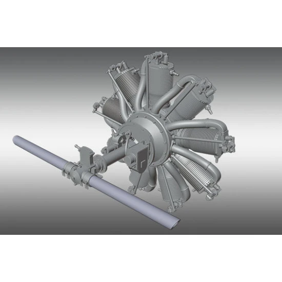 Print Scale Psr72026 1/72 Le Rhone 9j Resin Model