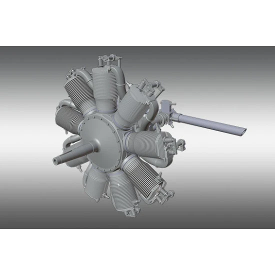 Print Scale Psr72026 1/72 Le Rhone 9j Resin Model