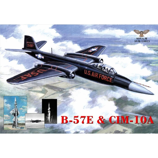 Sova Model 14013 1/144 B 57e Cim 10a Bomark Model Kit