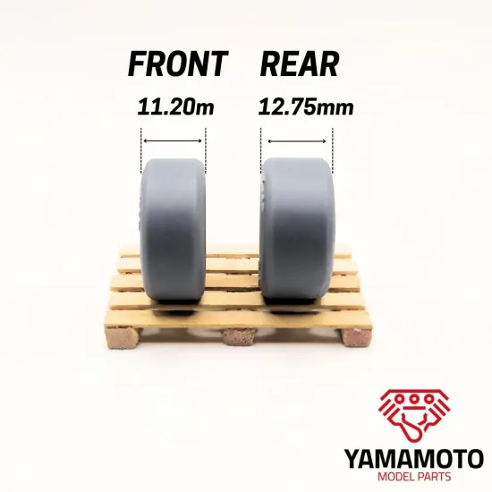Yamamoto Ymprim15 1/24 Resin Wheels Cragar 397 15inch And Tyres