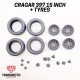 Yamamoto Ymprim15 1/24 Resin Wheels Cragar 397 15inch And Tyres
