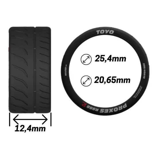 Yamamoto Ymprim17 1/24 Resin Wheels Work Xd9 18inch V2 Prokit And Tyres