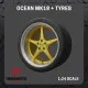 Yamamoto Ymprim18 1/24 Resin Wheels Ocean Mk18 18inch Prokit And Tyres
