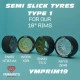 Yamamoto Ymprim19 1/24 Resin Wheels Semi Slick Tyres Type 1 For Our 18inch Rims