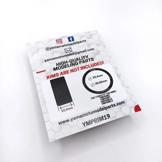 Yamamoto Ymprim19 1/24 Resin Wheels Semi Slick Tyres Type 1 For Our 18inch Rims