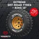 Yamamoto Ymprim20 1/24 Resin Wheels Extreme Off-road Tyres And Rims