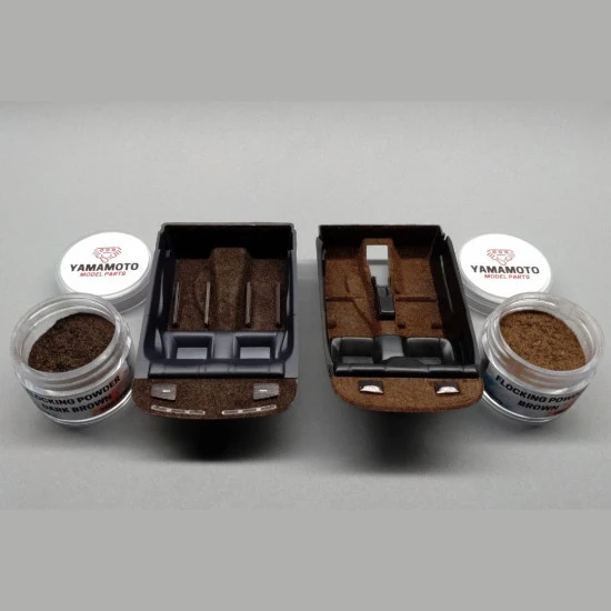 Yamamoto Ymp-fp006 Hi-quality Flocking Powder Brown 25ml