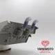 Yamamoto Ymp3503 1/35 Muffler Var2 Tiger Ii/ E-50/ E-75 Resin Kit