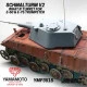 Yamamoto Ymp3515 1/35 Schmalturm V2 What If Turret With Metal Barrel For E-50 / E-75 Trumpeter Resin Kit Yamamoto Ymp3515 1/35 Schmalturm V2 What If Turret With Metal Barrel For E-50 / E-75 Trumpeter Resin Kit