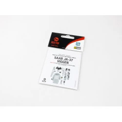 Red Fox Qs-48091 1/48 3d Instrument Panel For Saab Ja-37 Viggen Special Hobby