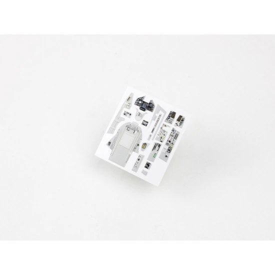 Red Fox Qs-48091 1/48 3d Instrument Panel For Saab Ja-37 Viggen Special Hobby