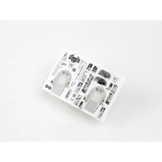 Red Fox Qs-48095 1/48 3d Instrument Panel For Saab Sk-37/Sk-37e Viggen Special Hobby