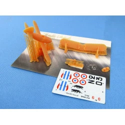 Metallic Details Mdr14437 1/144 Bleriot Spad S.510 Aircraft Model Kit