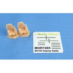 Metallic Details Mdr7285 1/72 Bell V 22 Osprey. Seats Aircraft Accessories