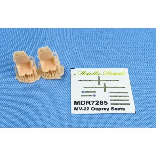 Metallic Details Mdr7285 1/72 Bell V 22 Osprey. Seats Aircraft Accessories