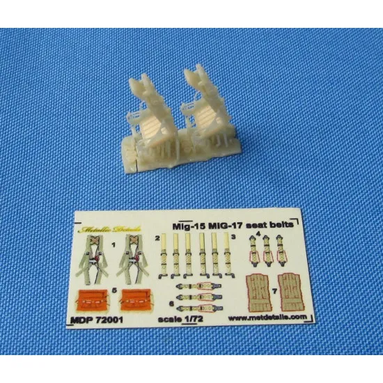 Metallic Details Mdr7286 1/72 Ejection Seat Kk 1 Aircraft Accessories