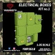 Yamamoto Ymp3518 1/35 Electrical Boxes Kit Nomber 1