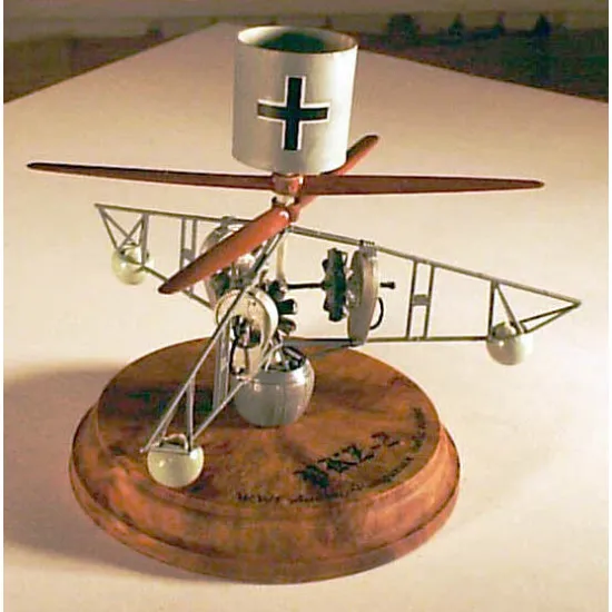 Roden 008 1/72 Pkz-2 Austro-hungarian Helicopter 1918 Wwi Plasticmodel Kit