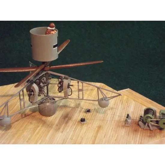 Roden 008 1/72 Pkz-2 Austro-hungarian Helicopter 1918 Wwi Plasticmodel Kit