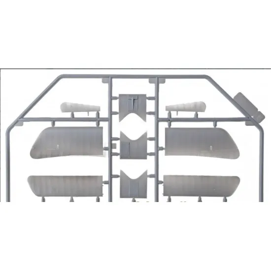 Roden 012 1/72 Albatros D.iii German Biplane Bomber Wwi Plastic Model Kit