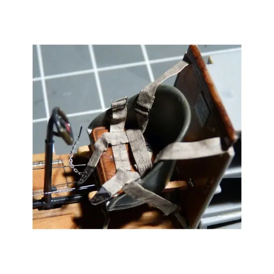 Hgw 132512 1/32 Seatbelts For Fokker E.ii And E.iii Accessoreis For Aircraft