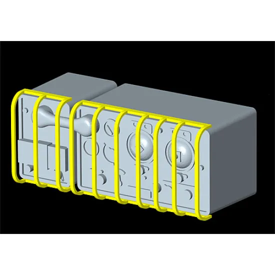 British infantry tank Mk.3 Valentine V with crew 1/35 Miniart 35106