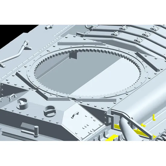 British infantry tank Mk.3 Valentine V with crew 1/35 Miniart 35106