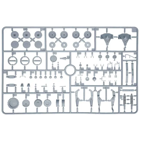 British infantry tank Mk.3 Valentine V with crew 1/35 Miniart 35106