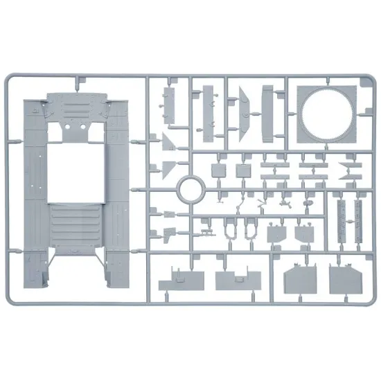 British infantry tank Mk.3 Valentine V with crew 1/35 Miniart 35106