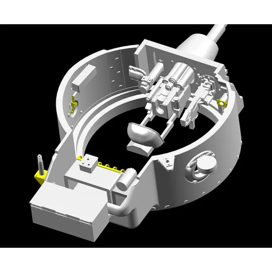 British infantry tank Mk.3 Valentine V with crew 1/35 Miniart 35106