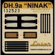 Hgw 132523 1/32 Seatbelts And Dh.9a Ninak Accessories For Aircraft