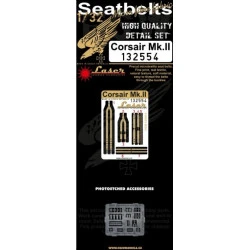 Hgw 132554 1/32 Seatbelts For Corsair Mk.ii Accessories For Aircraft