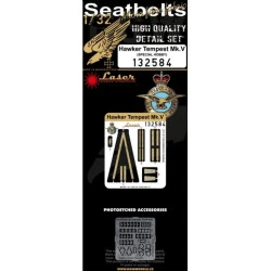 Hgw 132584 1/32 Seatbelts For Hawker Tempest Mk.v From Special Hobby Accessories