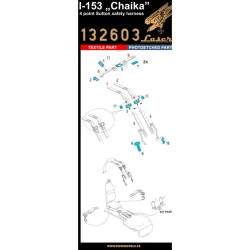 Hgw 132603 1/32 Seatbelts For I-153 Chaika Accessories For Aircraft