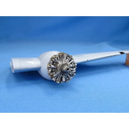 Metallic Details Mdr48238 1/48 Bristol Blenheim. Cowlings And Engines Airfix Aircraft Accessories