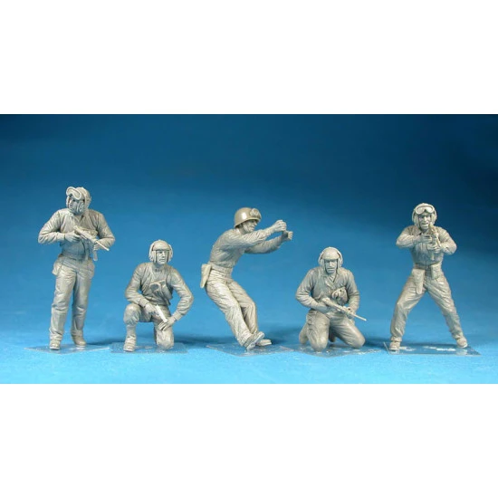 Close Combat. U.S. tank crew 1/35 Miniart 35135