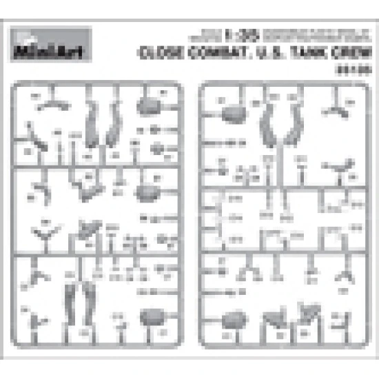 Close Combat. U.S. tank crew 1/35 Miniart 35135