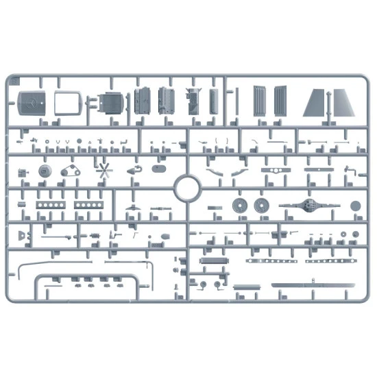 Kfz.70 (MB 1500A) German 4x4 car with crew 1/35 Miniart 35139