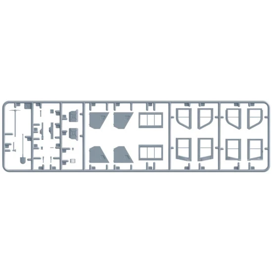 Kfz.70 (MB 1500A) German 4x4 car with crew 1/35 Miniart 35139