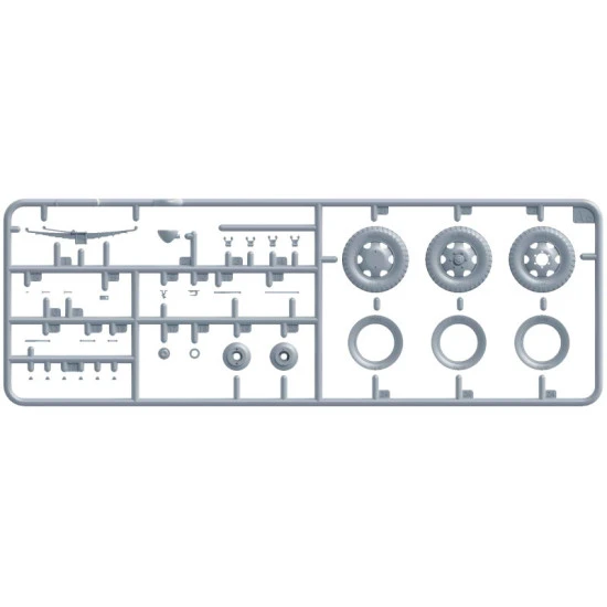 Kfz.70 (MB 1500A) German 4x4 car with crew 1/35 Miniart 35139
