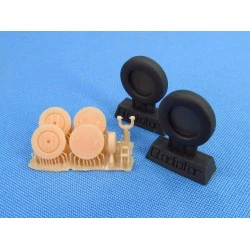 Metallic Details Mdr48247 1/48 Gloster Gladiator. Wheels Roden Mi I Love Kit Accessories Kit