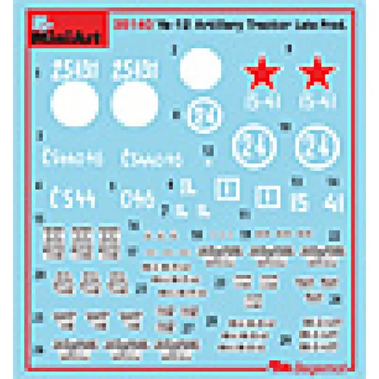 Soviet artillery tractor Ya-12, late production 1/35 Miniart 35140