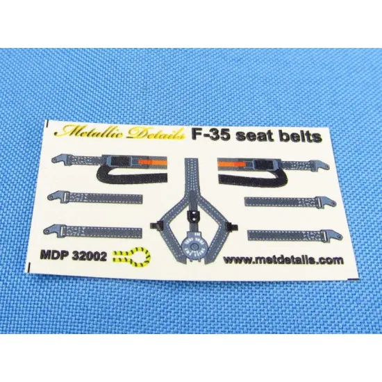 Metallic Details Mdr3231 1/32 F 35a. Ejection Seat Accessories Kit