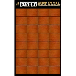 Hgw 548008 1/48 Decal Dark Wood Base White For Aircraft