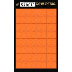 Hgw 548013 1/48 Decal Red Light Wood Transparent For Aircraft