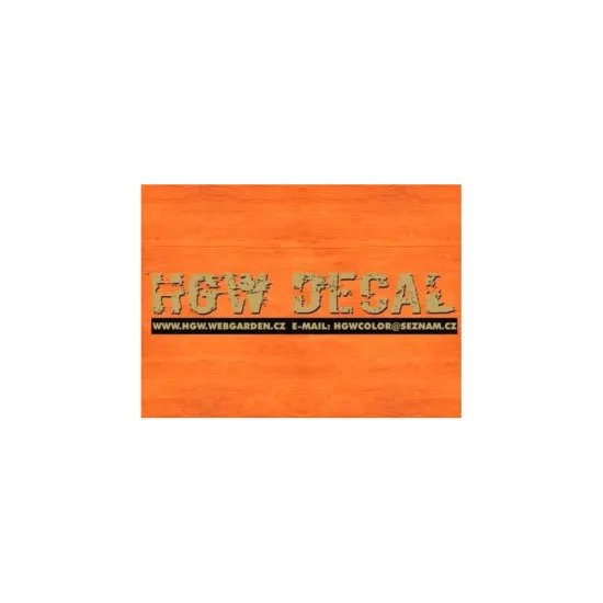 Hgw 548013 1/48 Decal Red Light Wood Transparent For Aircraft