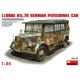 L1500A (Kfz.70) German personnel car 1/35 Miniart 35147