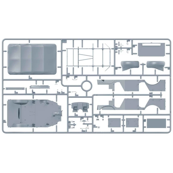 L1500A (Kfz.70) German personnel car 1/35 Miniart 35147