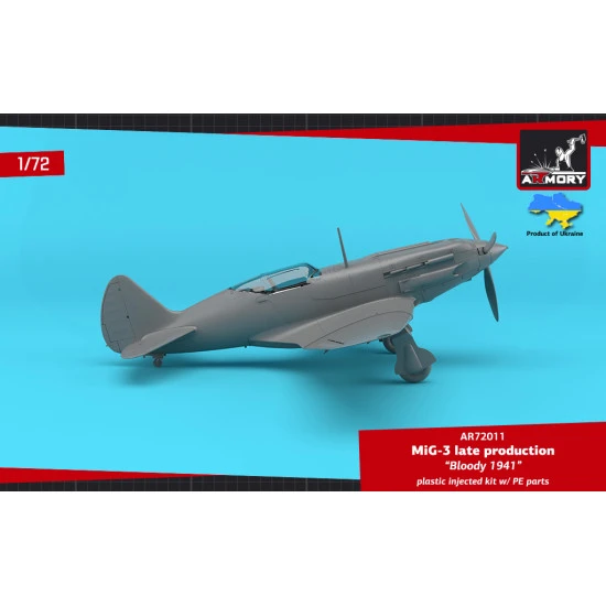 Armory Ar-72011 1/72 Mig 3 Late Bloody 1941 Plastic Model Kit